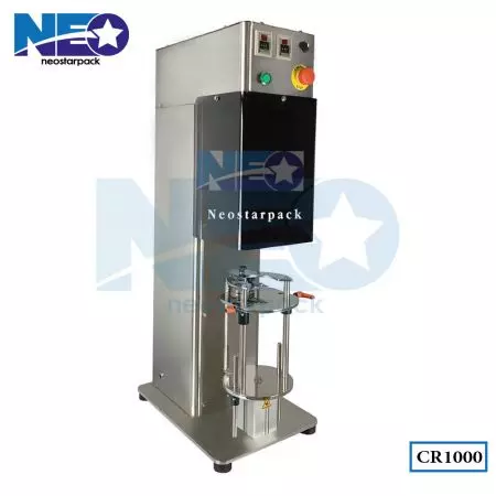 Máquina de Fechamento de Tampas de Alumínio Semi-Automática (Capper ROPP)